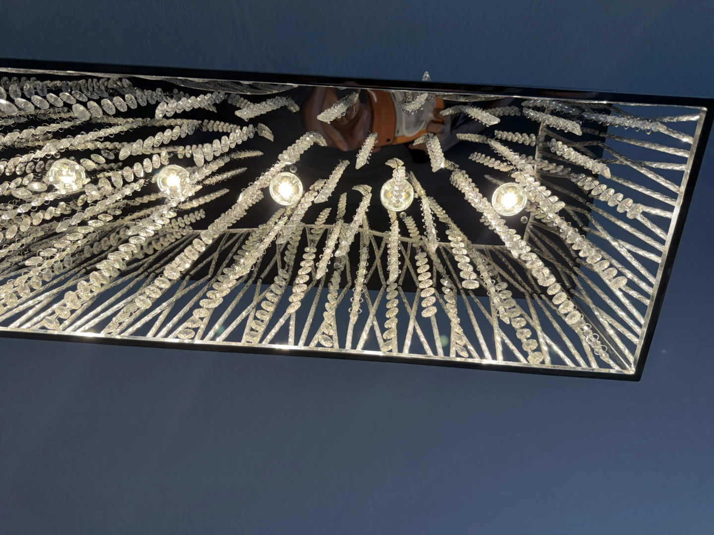 Rectangular Crystal Chandelier - photo 2