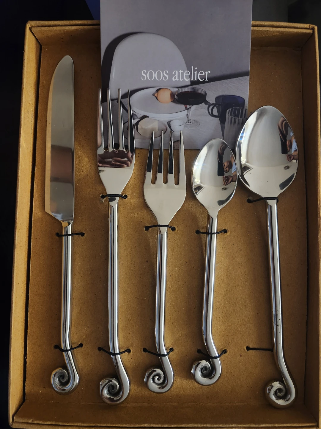 Soos Atelier cutlery set
