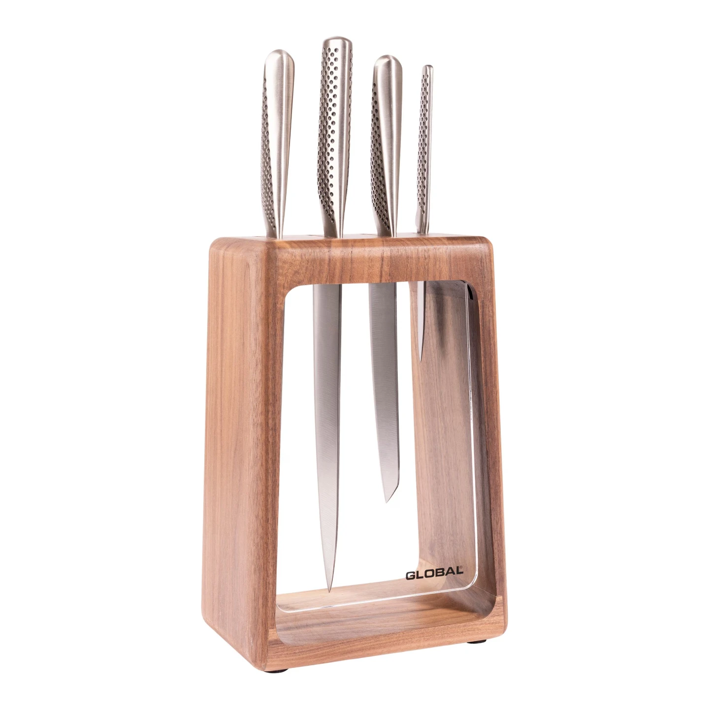 NEW Global Jouzu 5-pc knife block set - photo 2