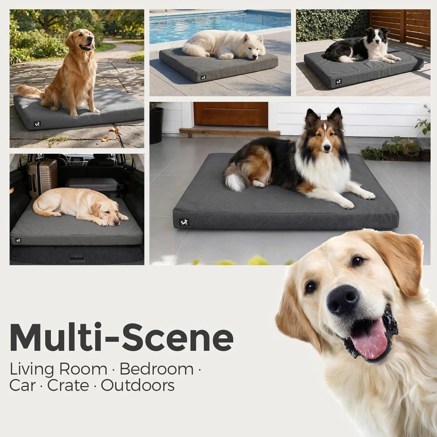 Orthopedic Dog Bed - Enhanced Breathability & Pressure Relief - photo 3