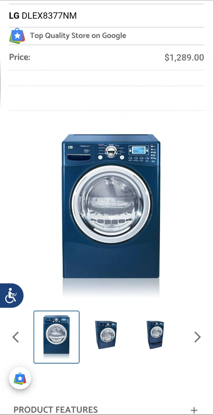 LG washer and dryer - photo 2