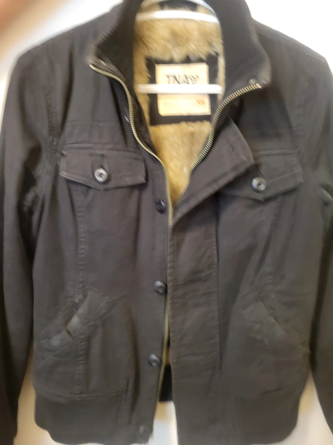 TNA Bomber Jacket with Faux Fur Lining - photo 2