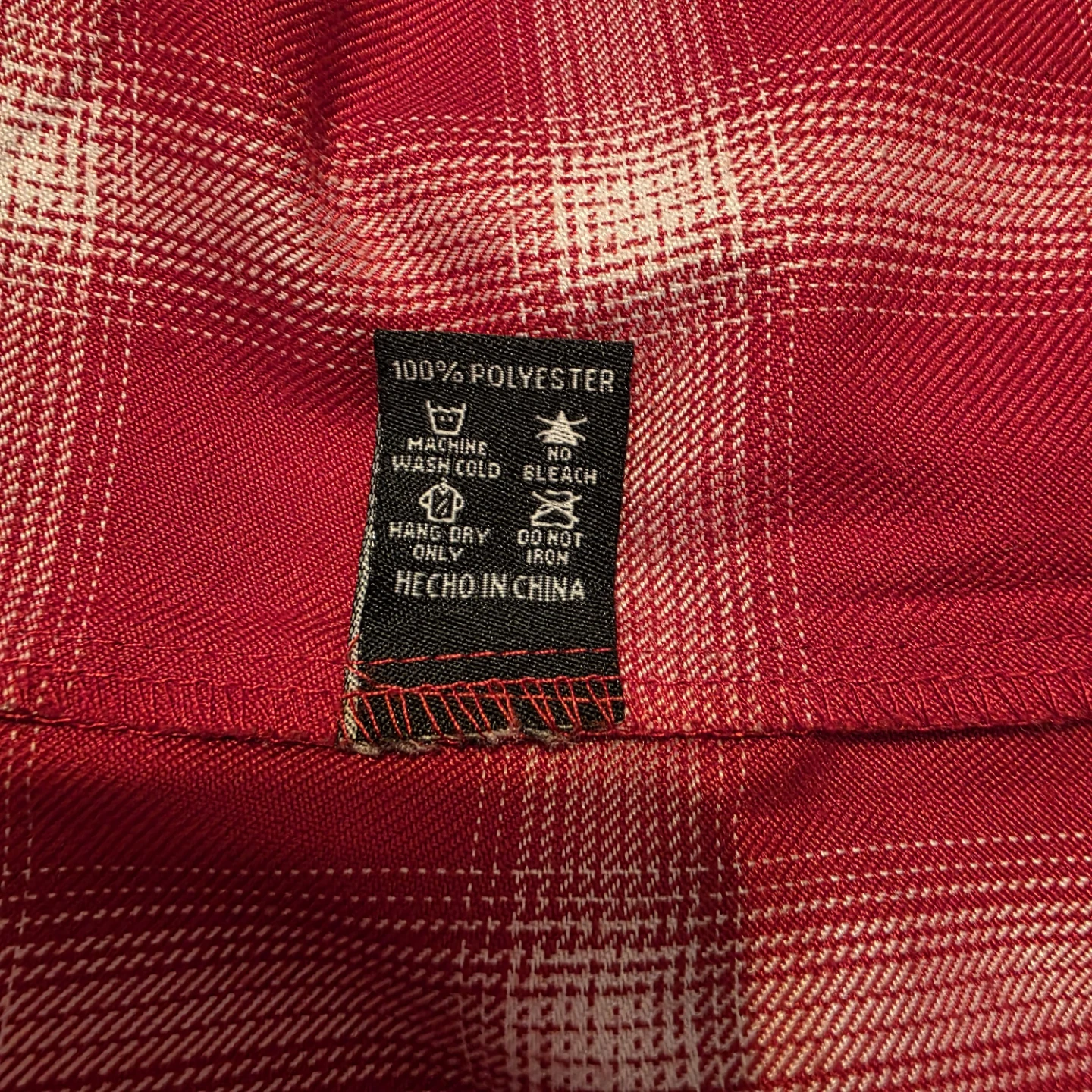 DIXXON Flannel Red Plaid Long Sleeve Shirt - photo 5