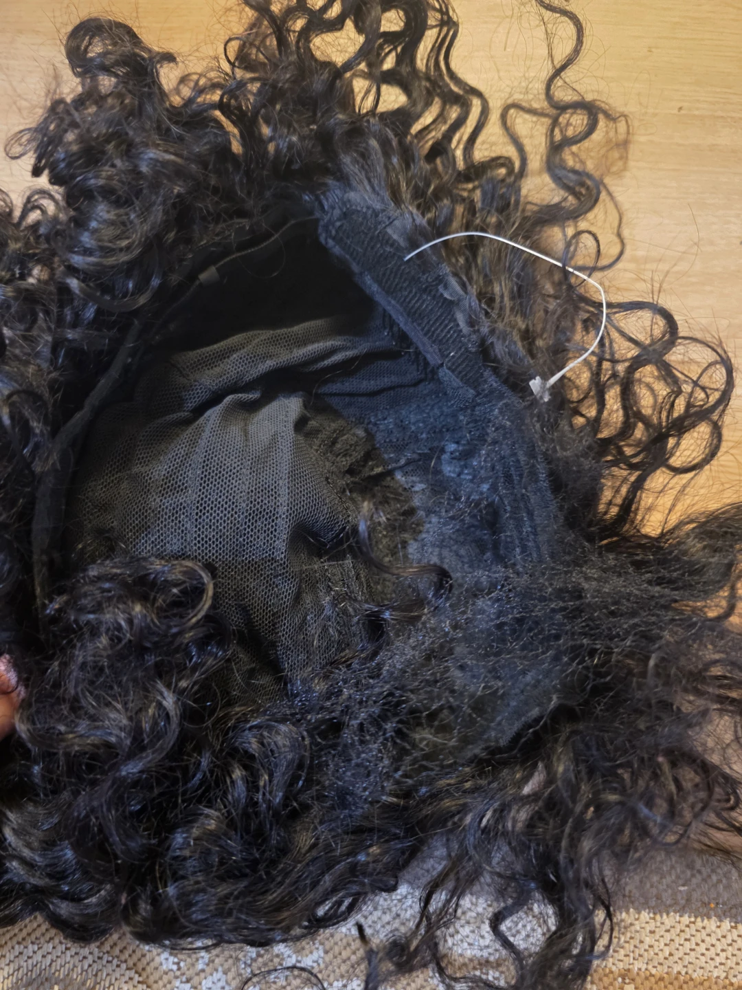 Black Curly Wig - 10 Inch - photo 2