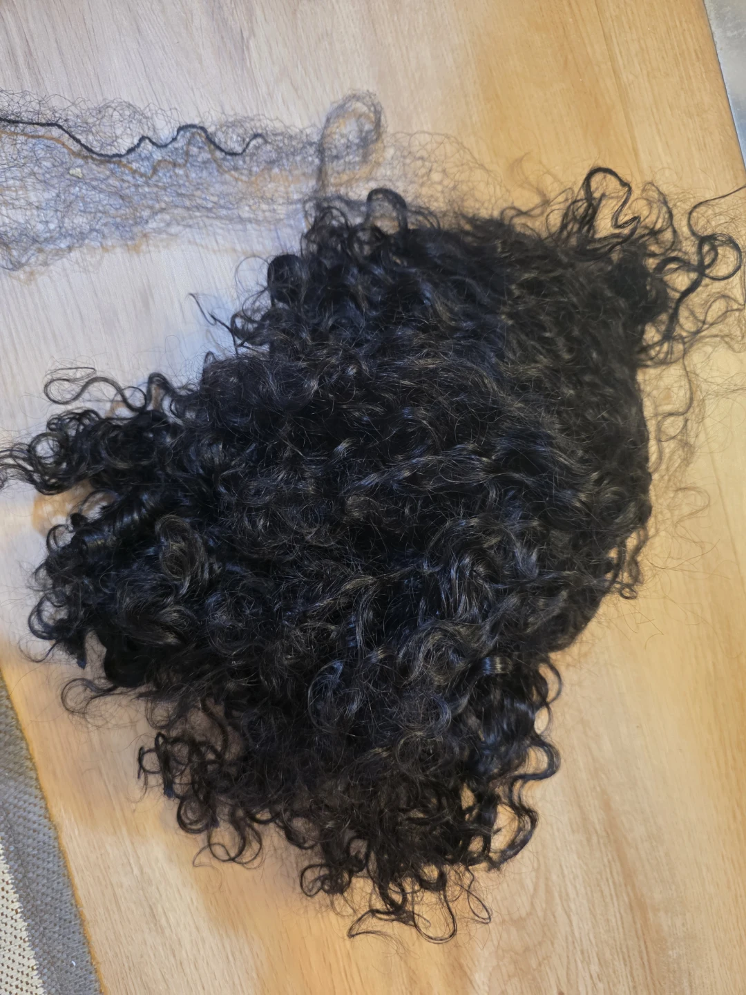 Black Curly Wig - 10 Inch - photo 4