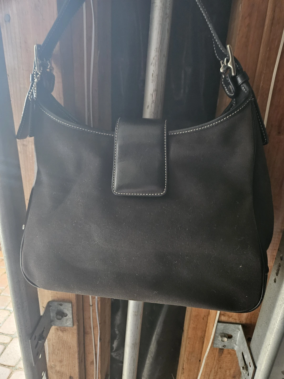 Coach Black Shoulder Bag