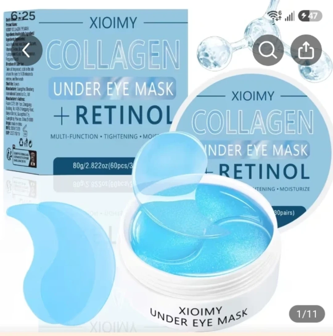 XIOIMY Collagen Under Eye Mask + Retinol - photo 2