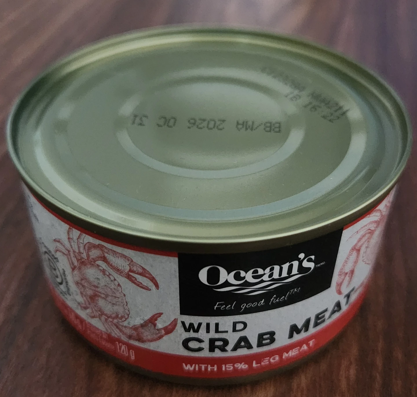 ⚽️ Ocean's canned Wild Crab Meat 120g