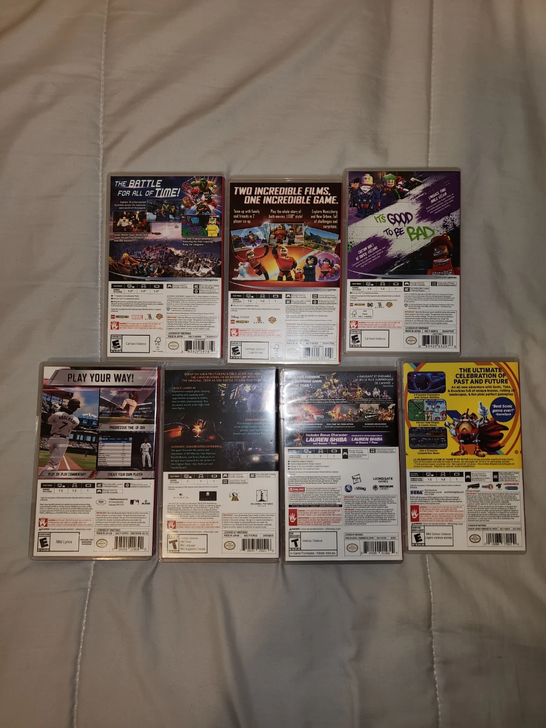 Nintendo Switch Games Lot (7 games) - photo 2