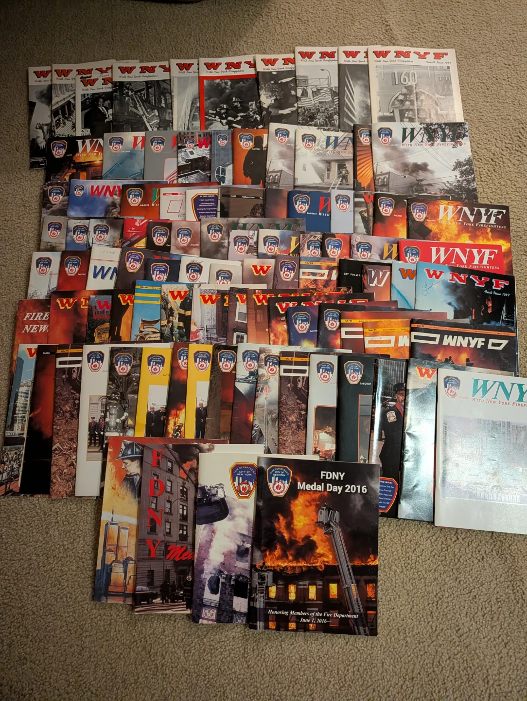 WNYF Firefighting Magazines Collection