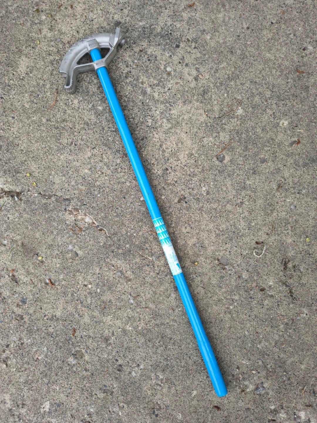 Blue Conduit Bender Pipe Fitter Tool