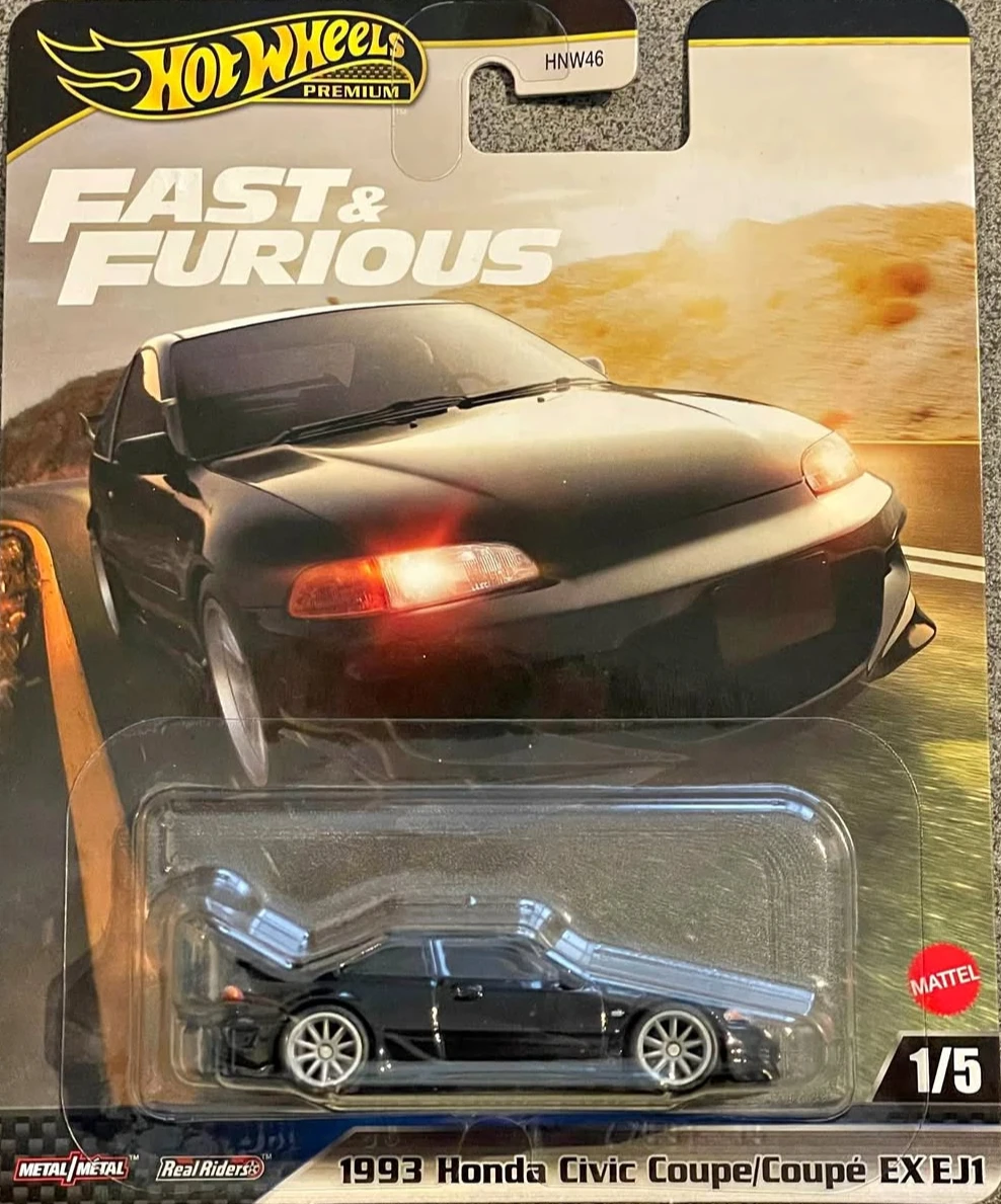 2025 Hot Wheels Fast & Furious , 1993 Honda Civic Coupe