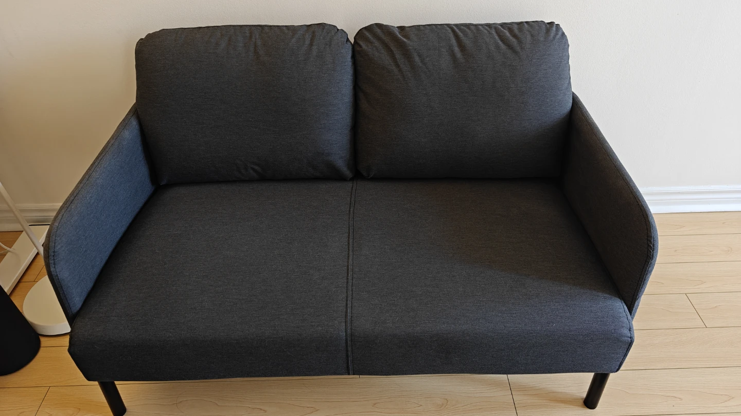 IKEA GLOSTAD Loveseat - dark gray