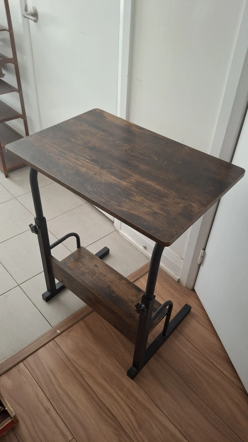 Adjustable side table on wheels  ⚽️ - photo 5