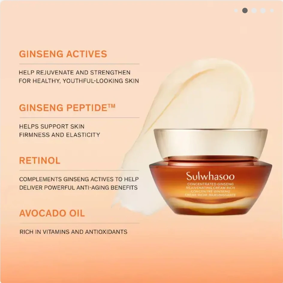 Sulwhasoo Concentrated Ginseng Renewing Cream 10ml - photo 2