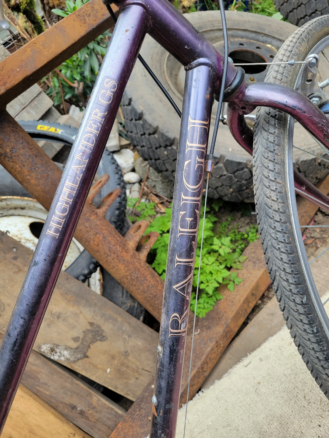 Raleigh Highlander GS Purple Women's Cruiser Bicycle
