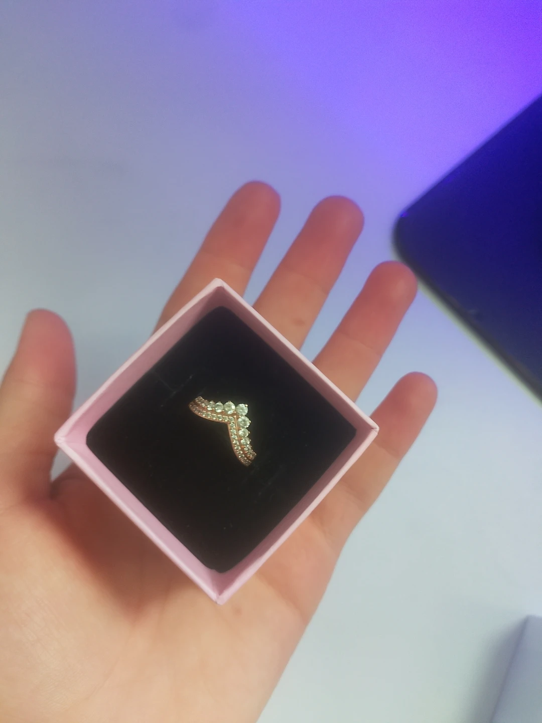 Pandora Wishbone Ring - photo 2