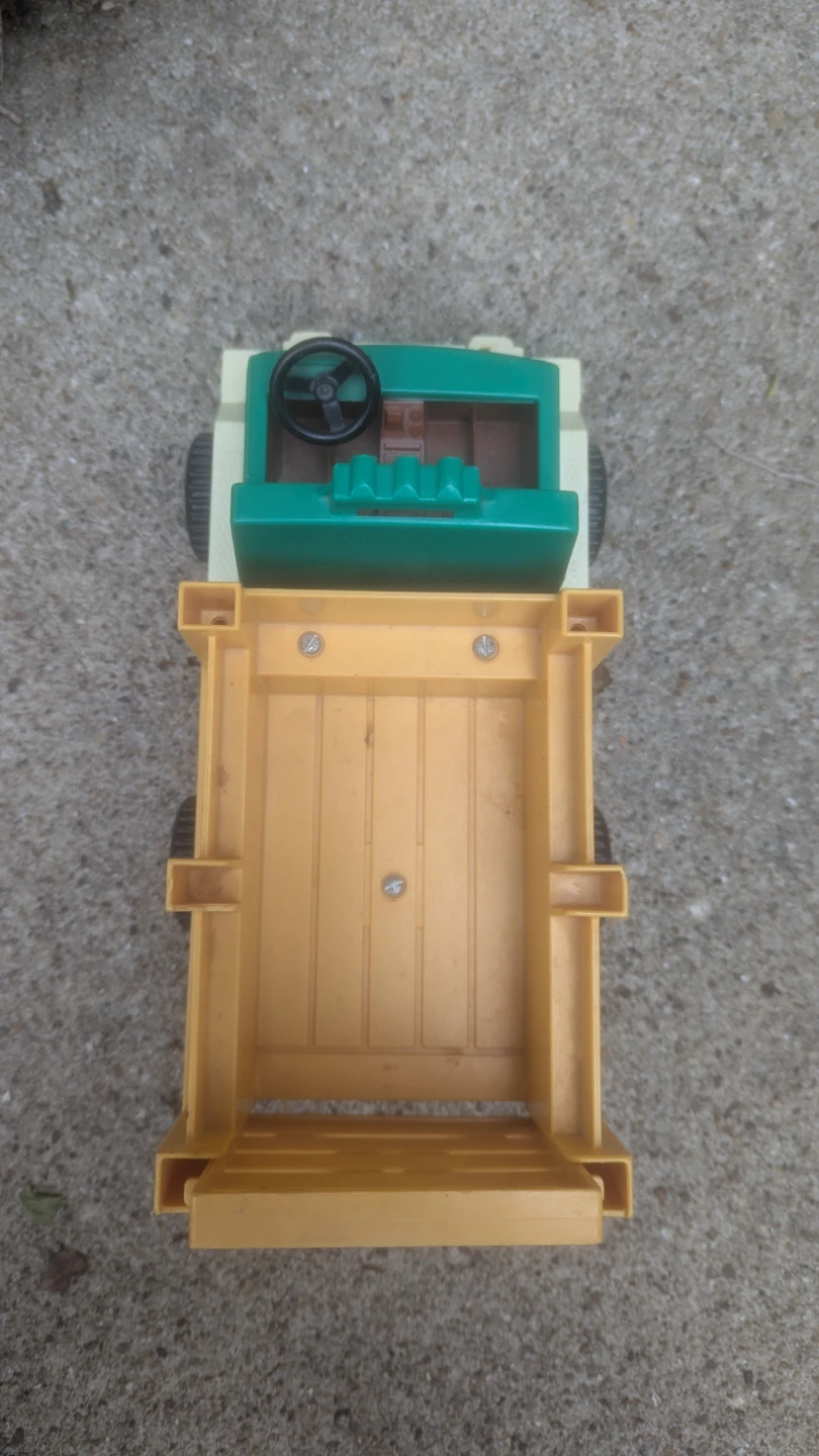 Fisher price vintage Farmer truck 1979 Green Yellow - photo 5