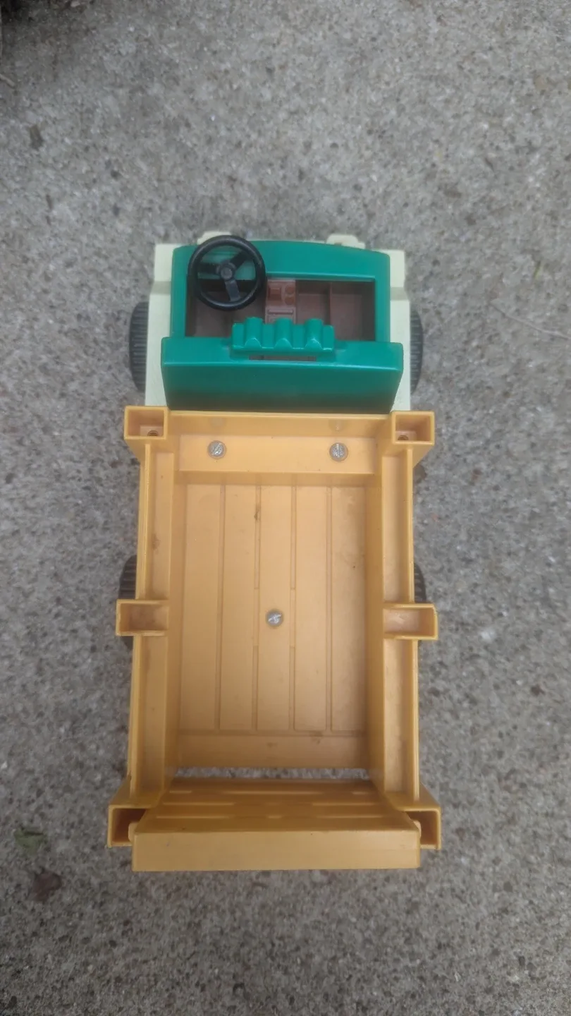 Fisher price vintage Farmer truck 1979 Green Yellow - photo 5