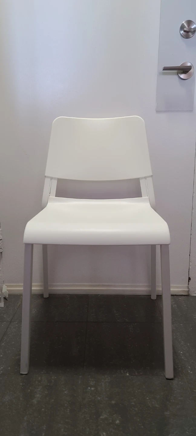IKEA TEODORES Chair,( White Set of 4) - photo 3