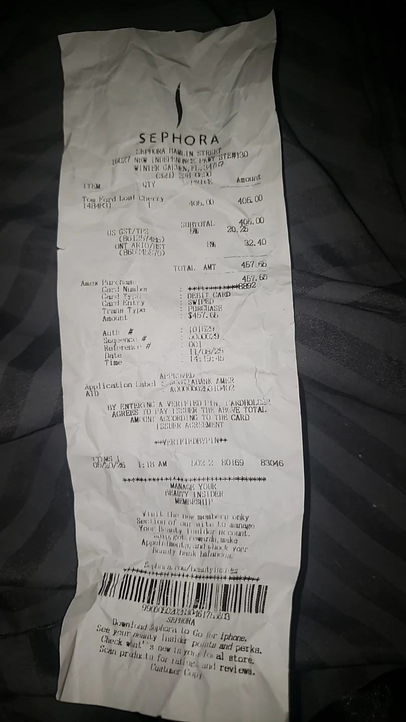 Tom Ford Lost Cherry 100ml (95% Full) w/ Receipt – Authentic - photo 4