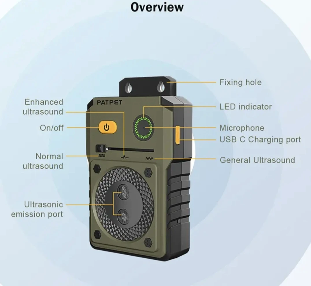 AUTOMATIC ULTRASONIC BARK CONTROL, U11 - photo 4