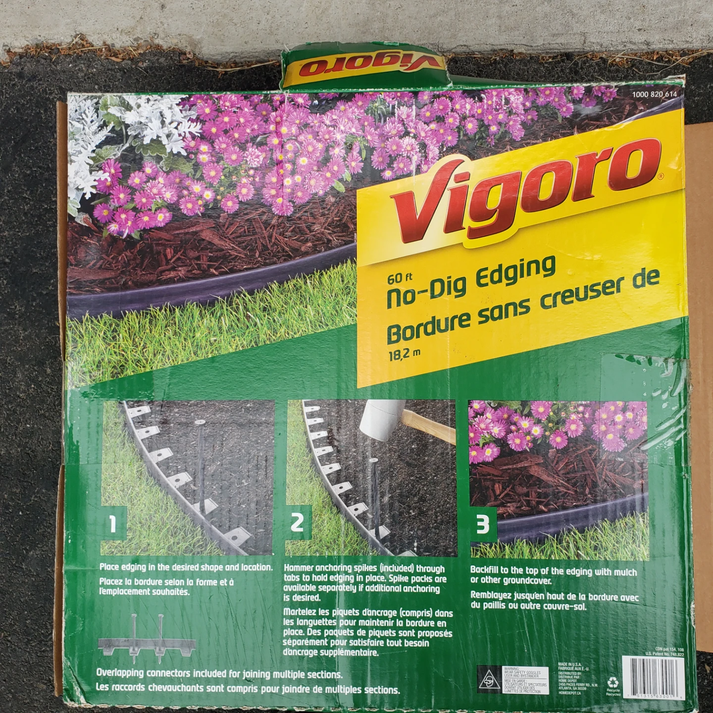 Vigoro 60 ft No-Dig Edging