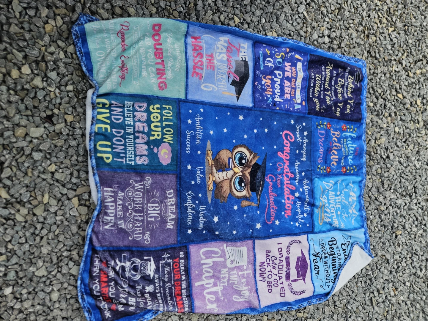 Graduation Themed Blanket
