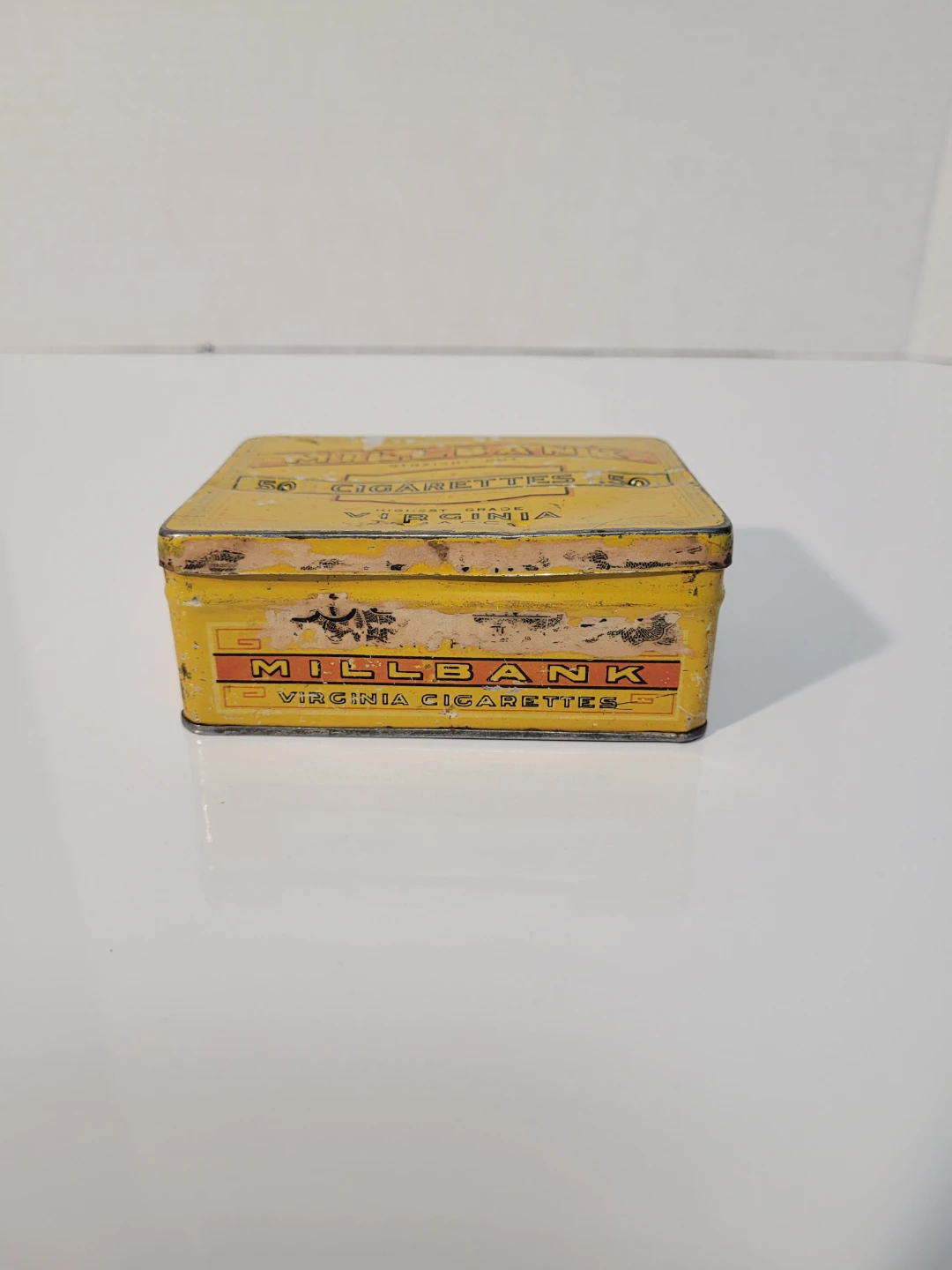 Millbank Virginia Cigarettes Tin - photo 2