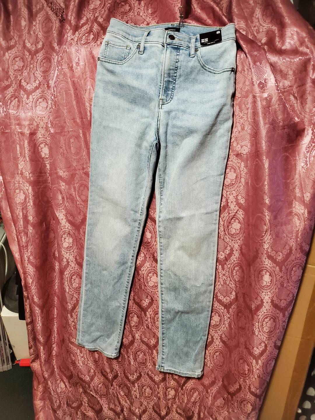 Express '90s Slim High Rise Jeans