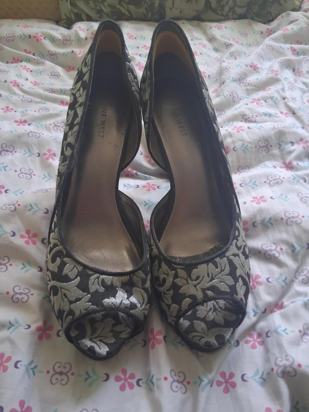 Nine West Peep Toe Heels
