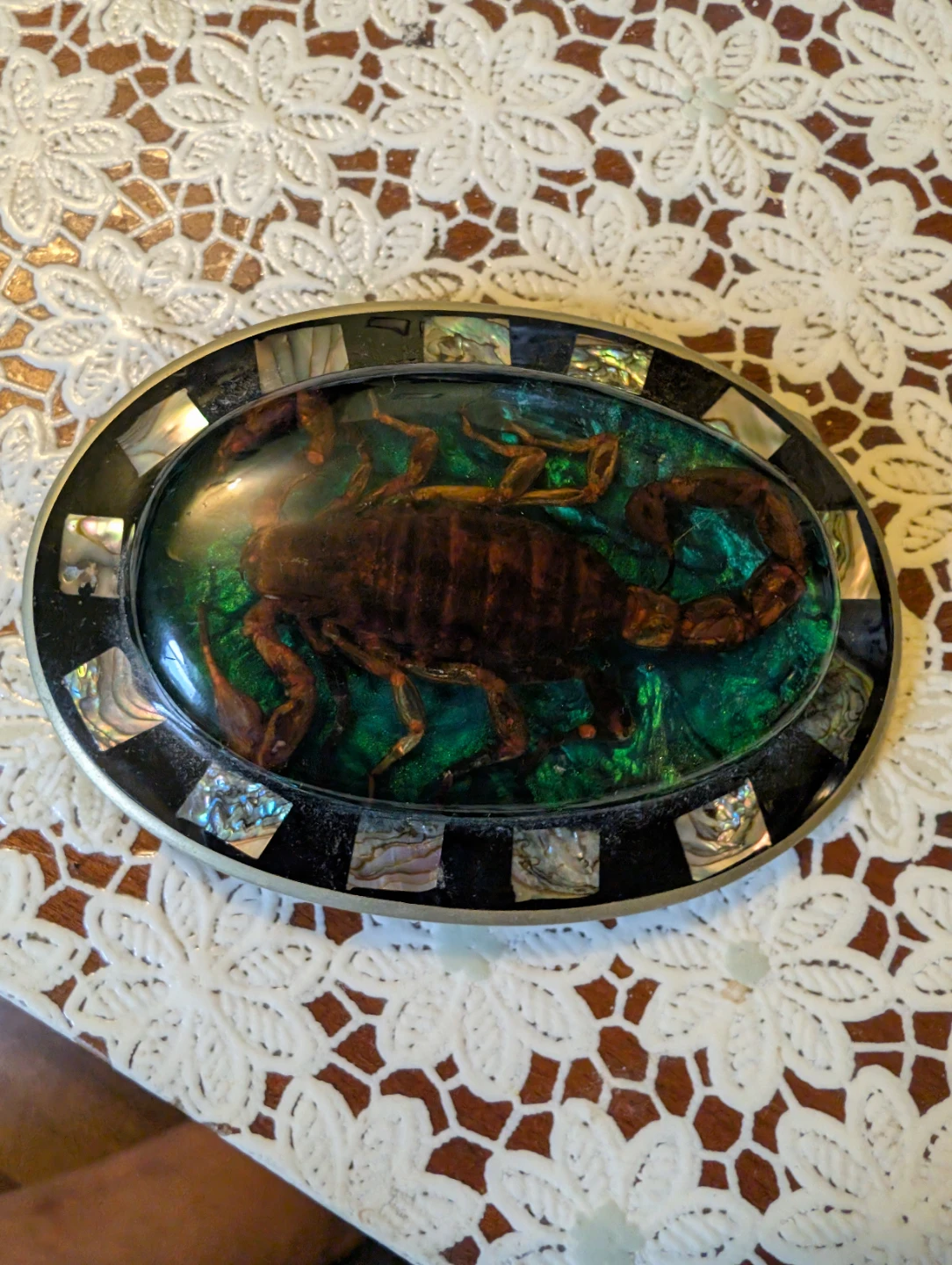 Wildlife Forever Scorpion Belt Buckle