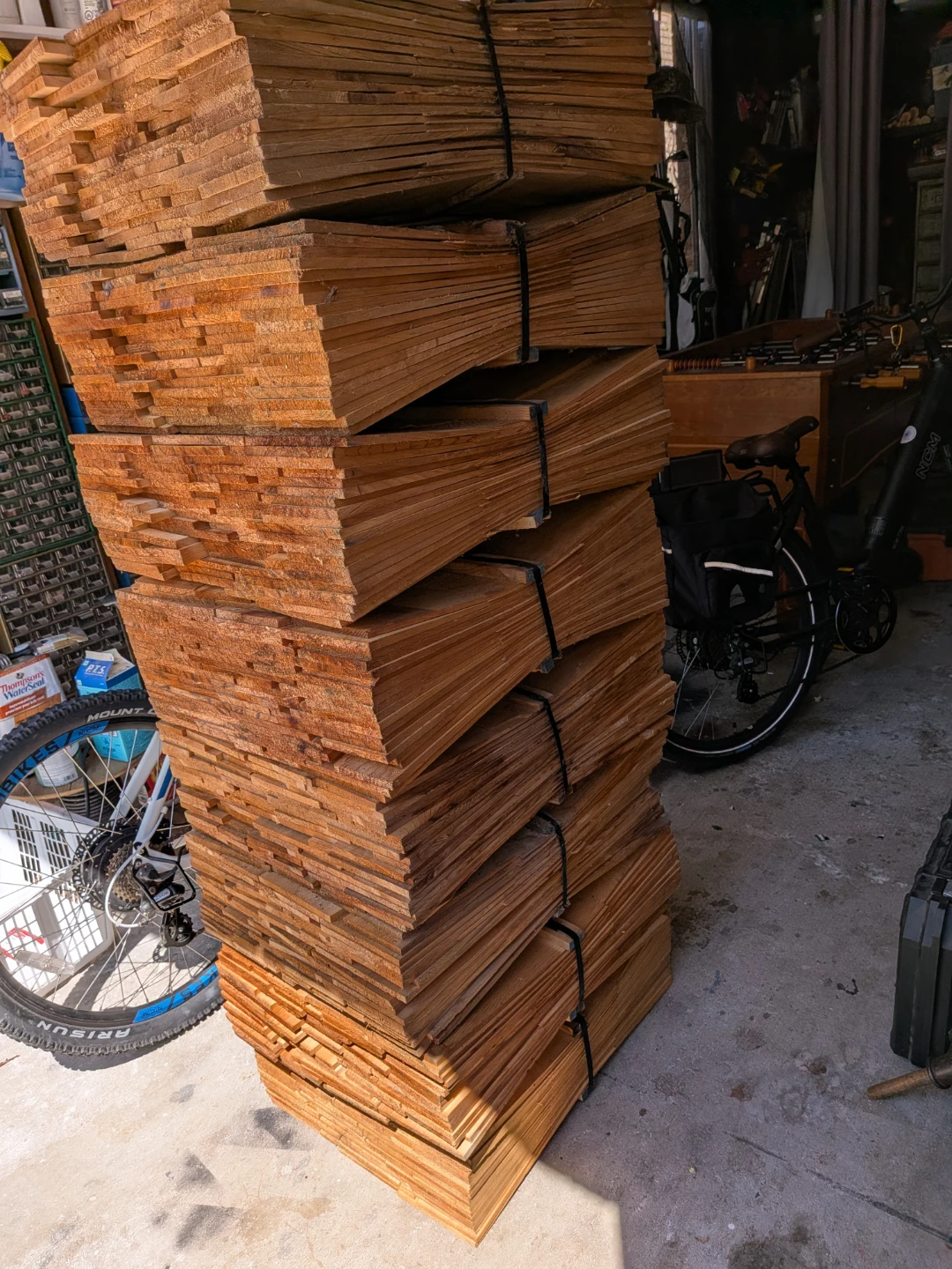 Cedar shingles