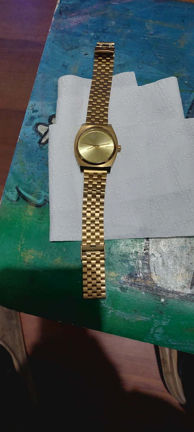 Nixon The Time Teller Watch - Gold