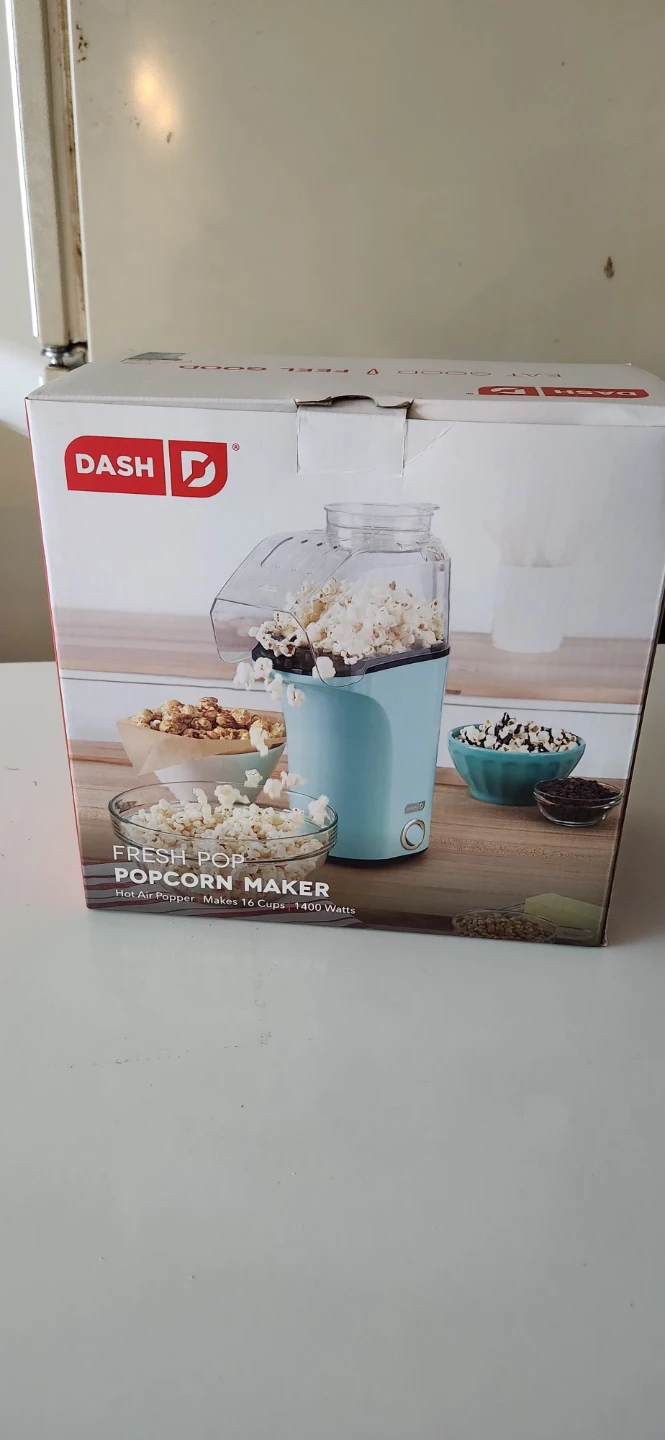 New Dash Fresh Pop Popcorn Maker