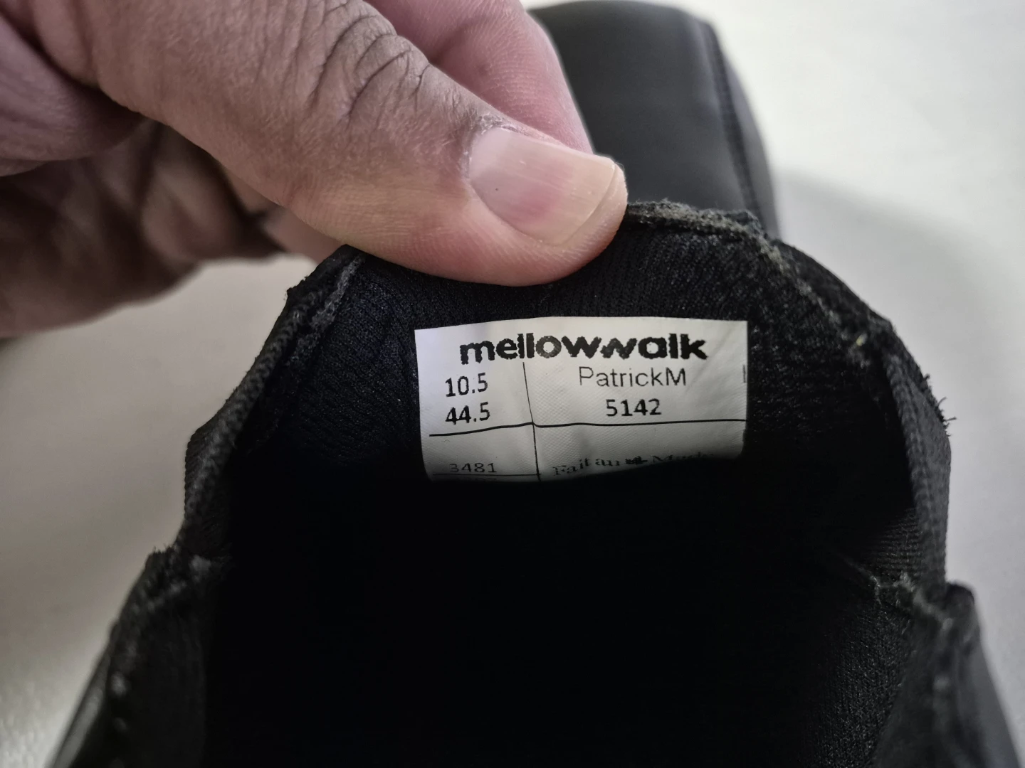 Mellow Walk Patrick 5142 Black Slip-On Shoes - Size 10.5 - photo 5