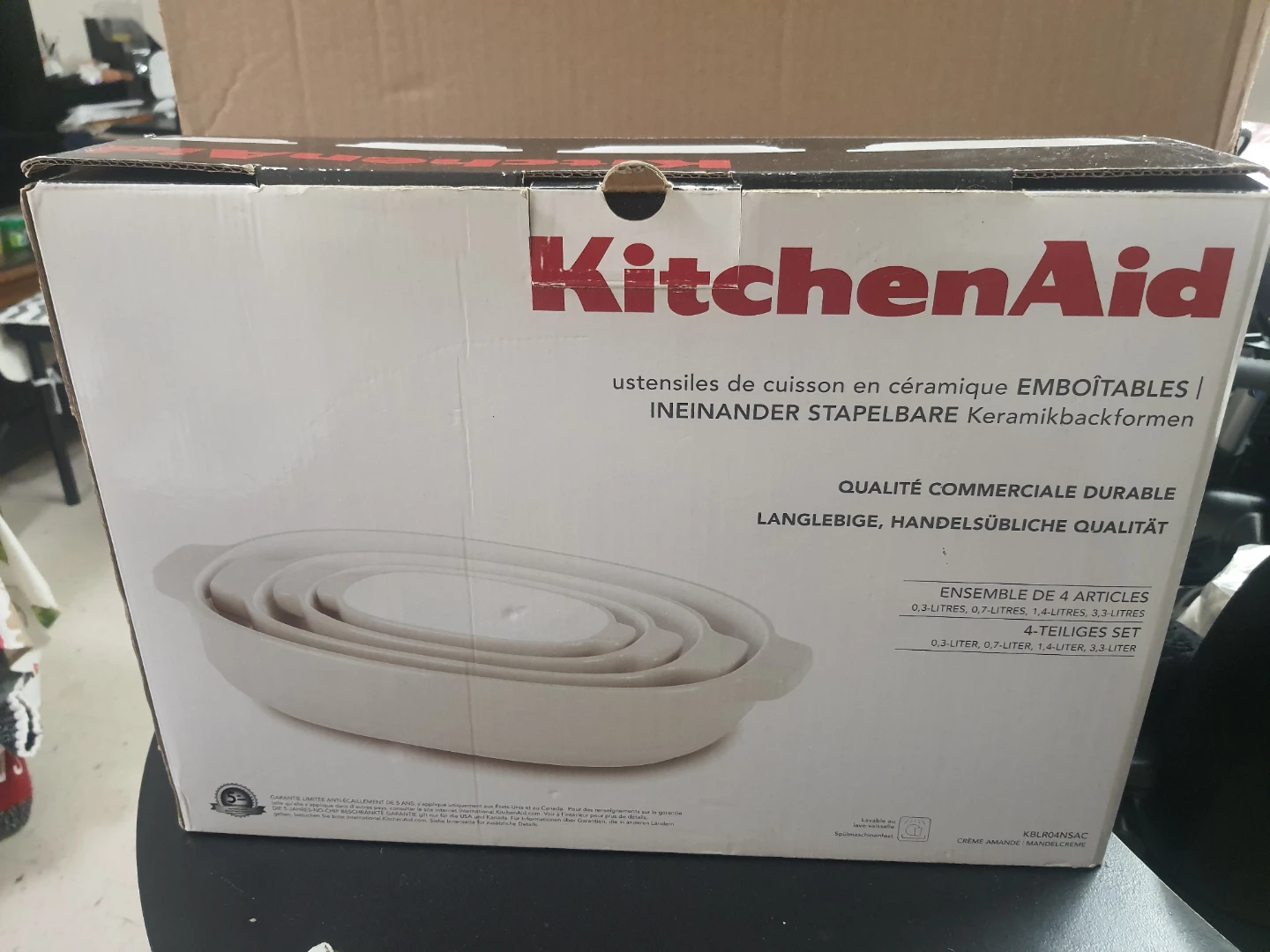 KitchenAid Ceramic Baking Dish Set (4 pieces)