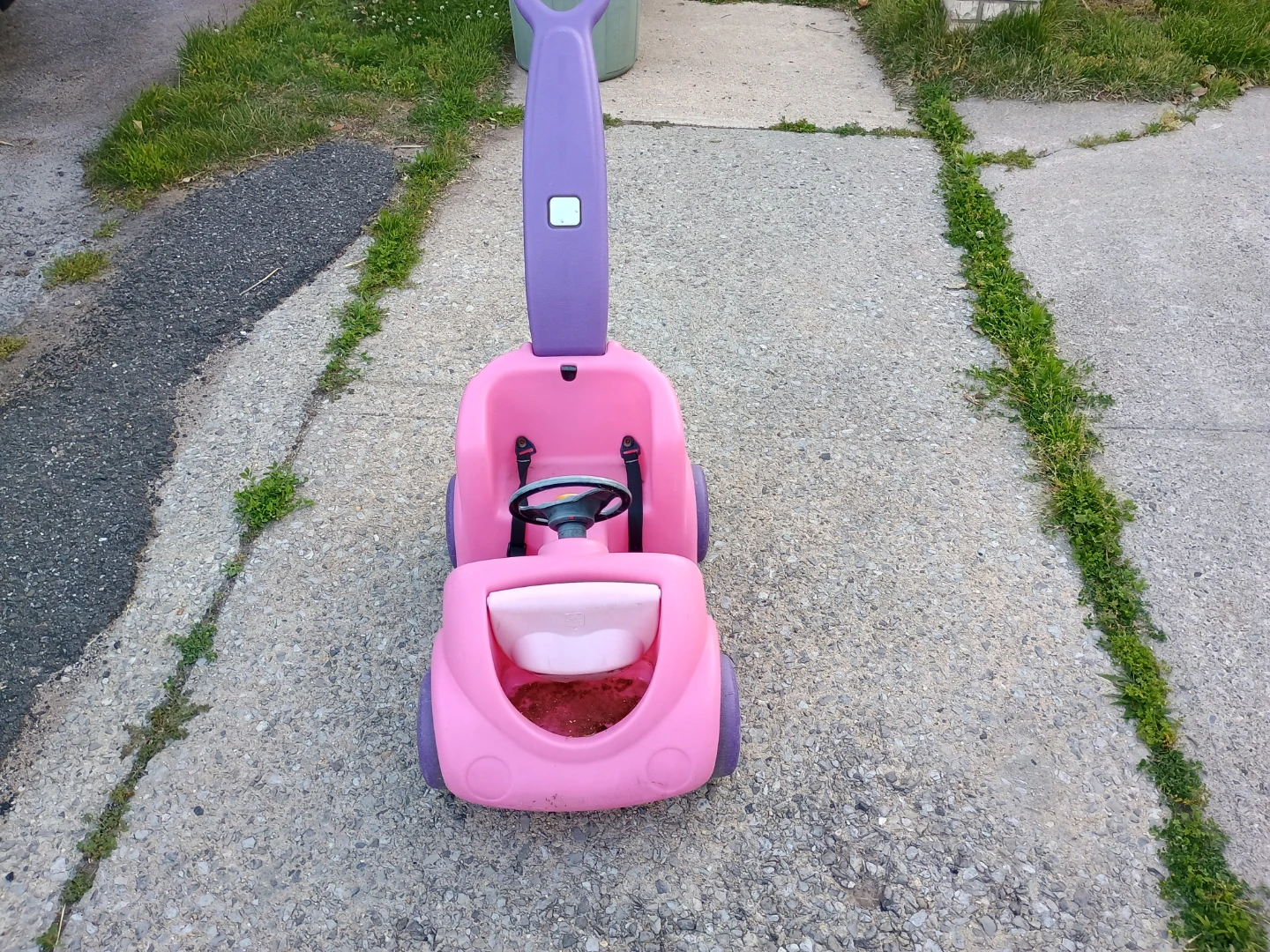 Step2 Push Around Racer Ride-On Toy Car Pink - photo 2