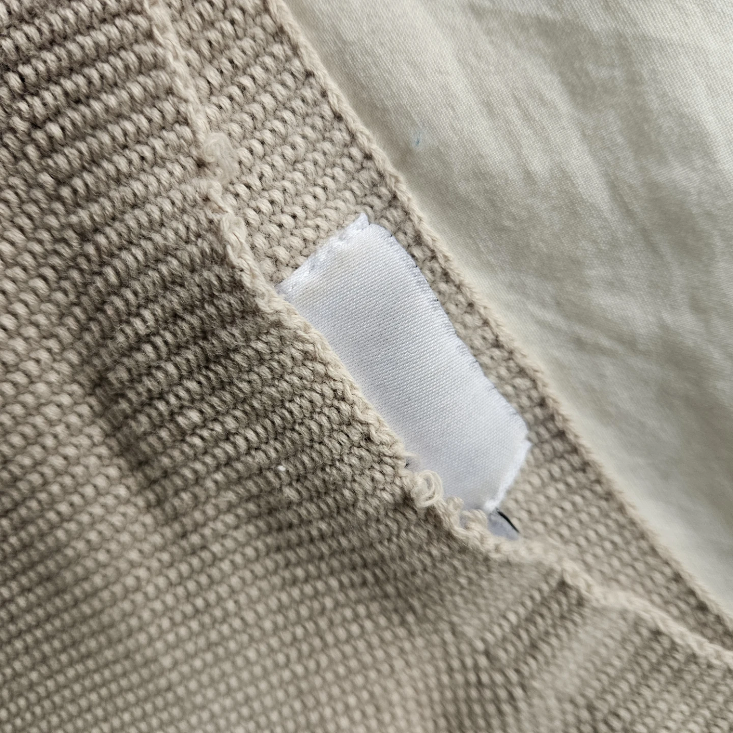 Beige Knit Sweater - photo 2