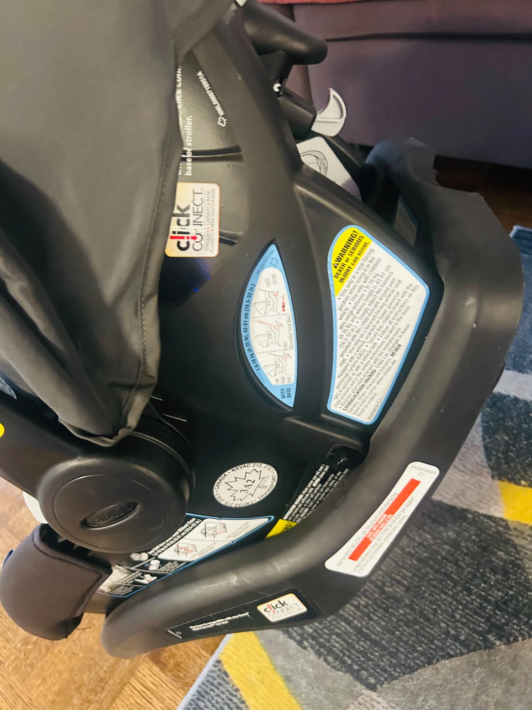 Graco SnugRide 35 Lite Infant Car Seat - photo 2