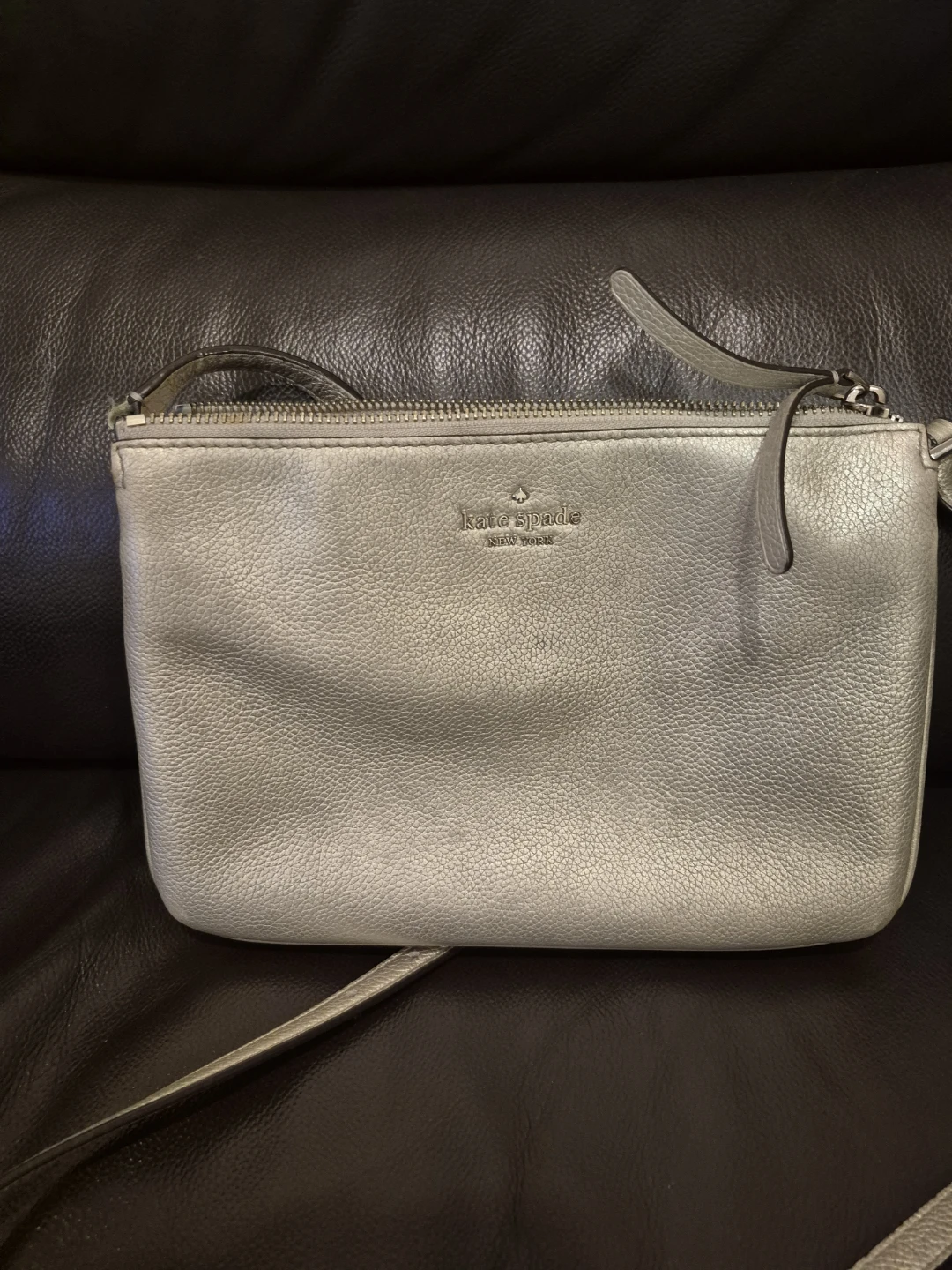 Kate Spade Silver Crossbody Bag - photo 2