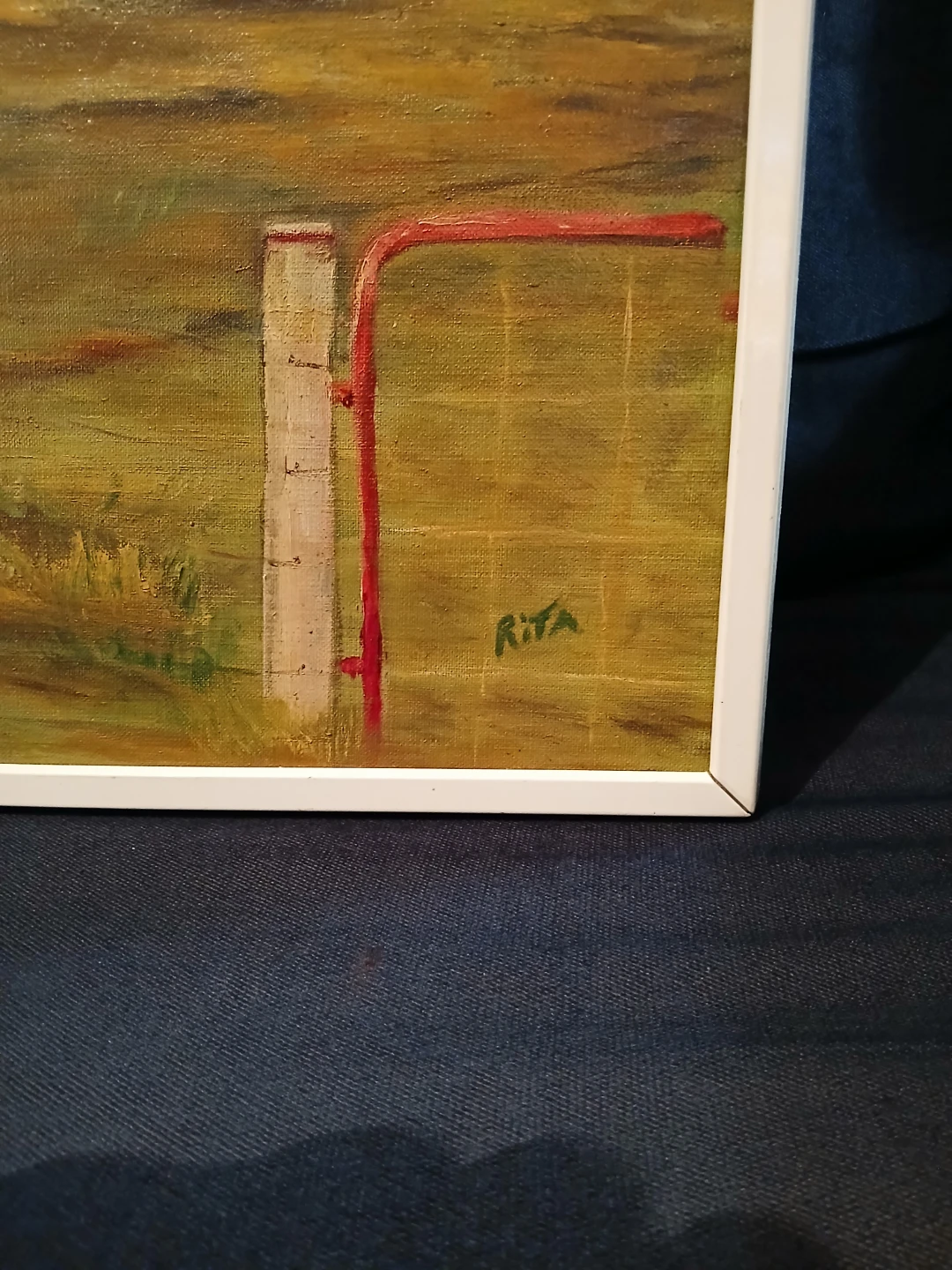 Farmhouse Landscape Painting - photo 2