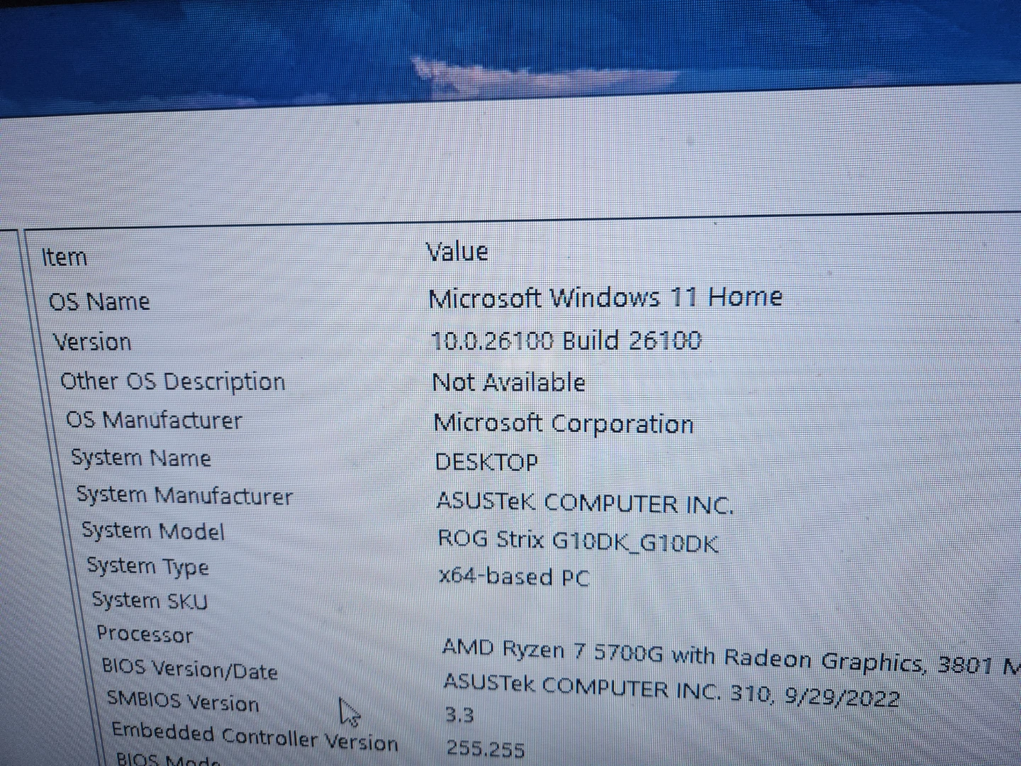 ASUS ROG Strix G10DK Gaming PC - Windows 11 - photo 2