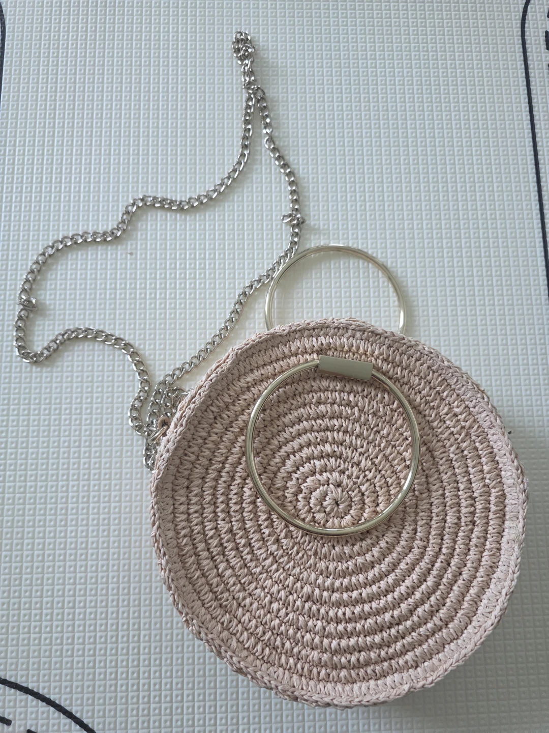 H&M Straw Round Bag - photo 2
