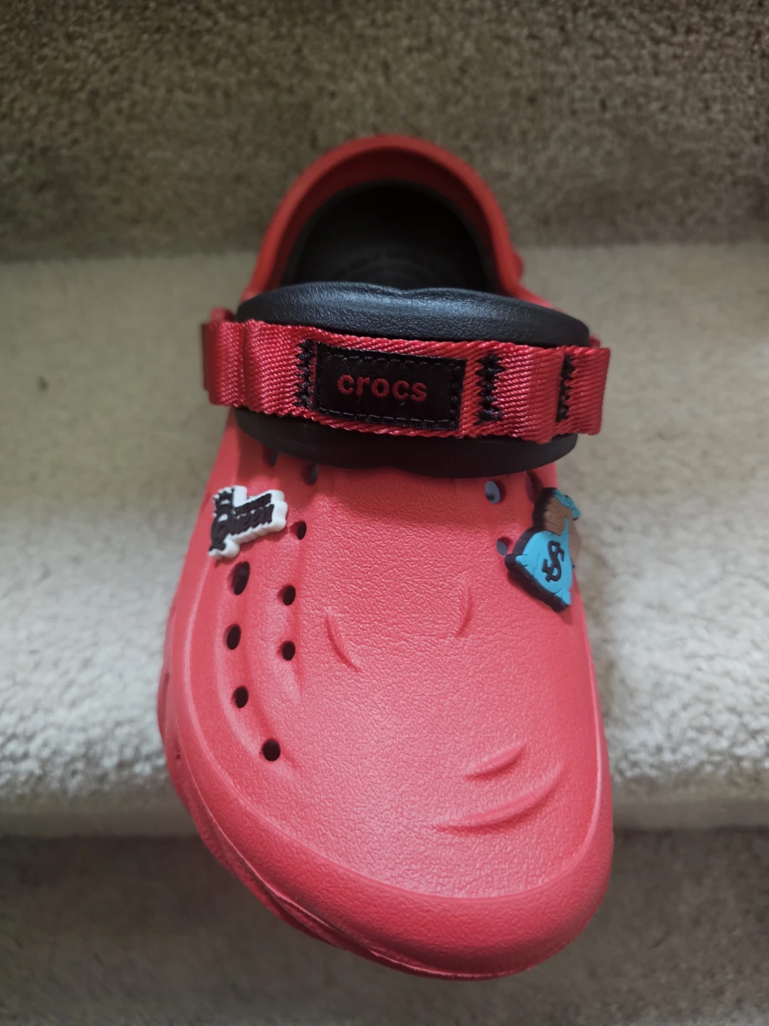 Red Crocs with Charms - photo 2