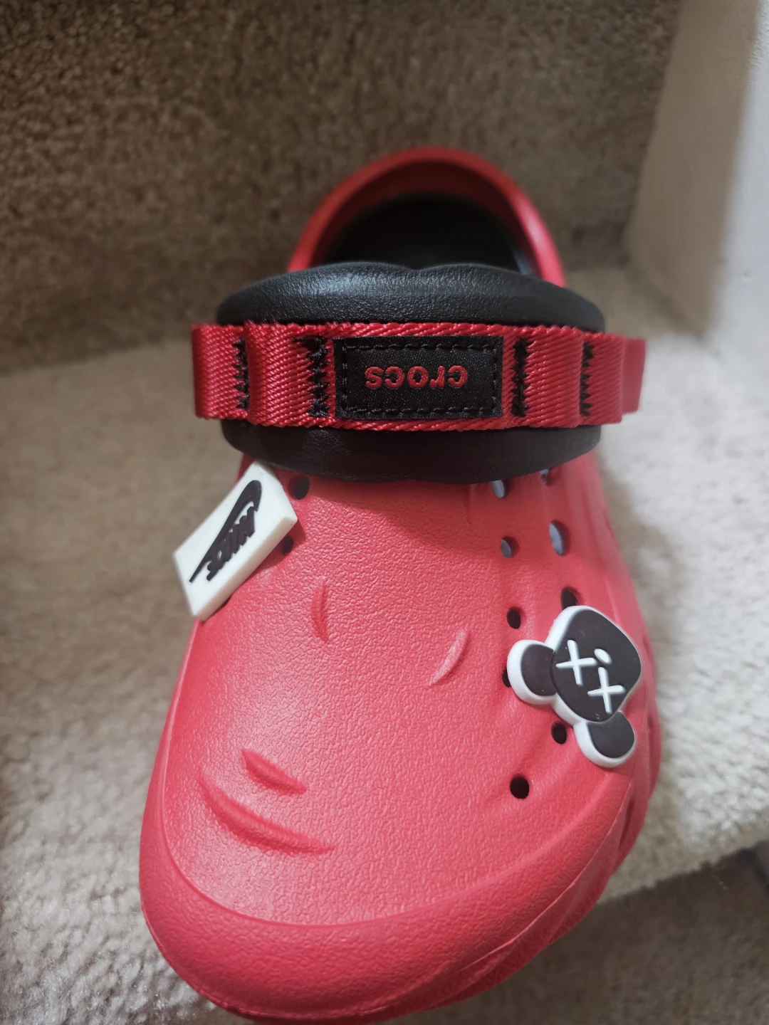 Red Crocs with Charms - photo 3