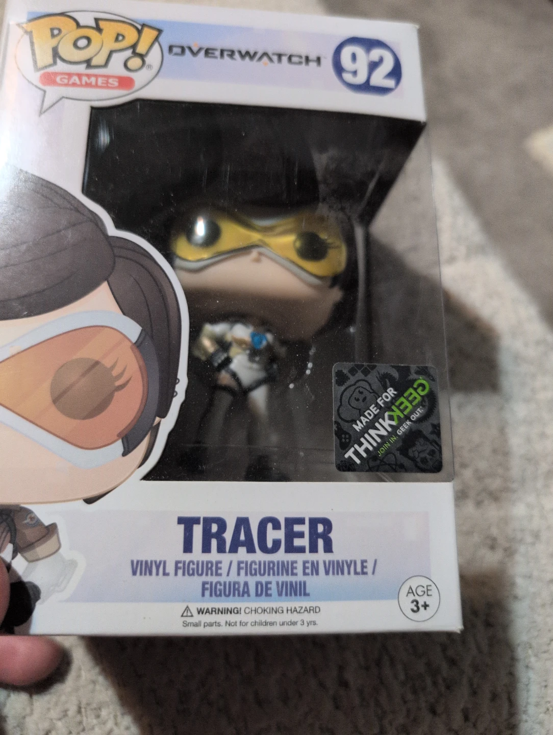 Funko Pop! Overwatch #92 Tracer Vinyl Figure