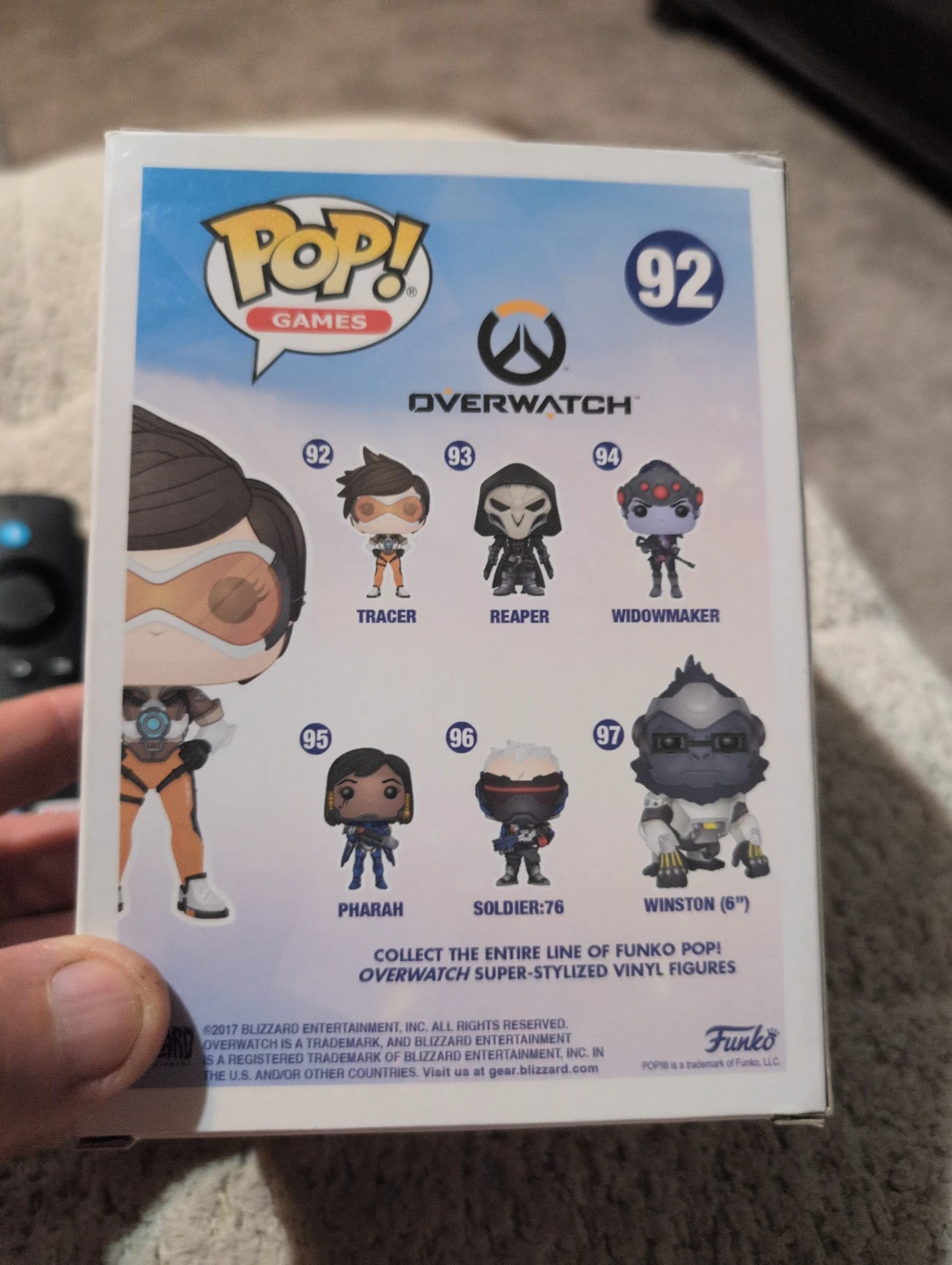 Funko Pop! Overwatch #92 Tracer Vinyl Figure - photo 2