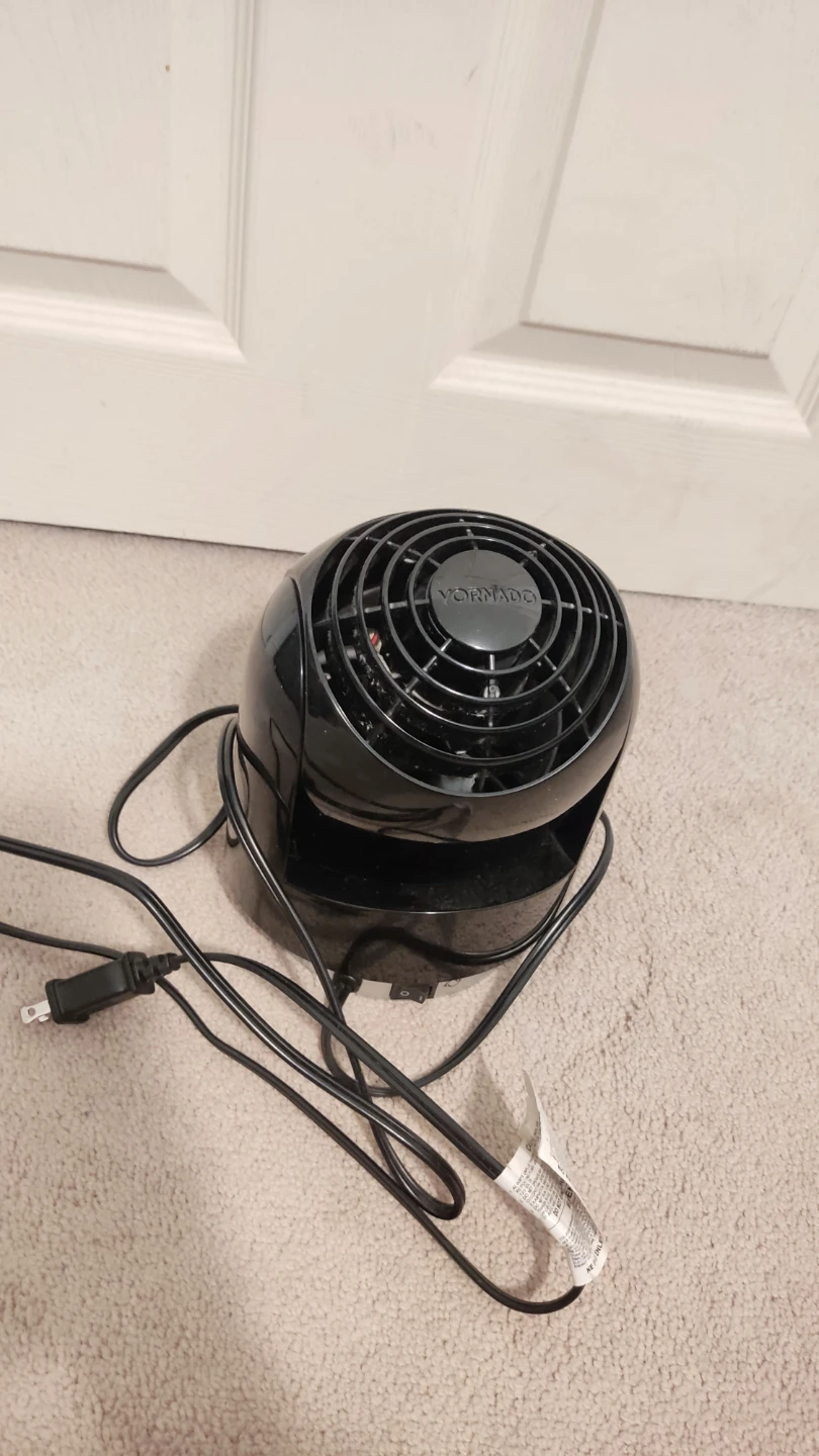 The fan is in working order