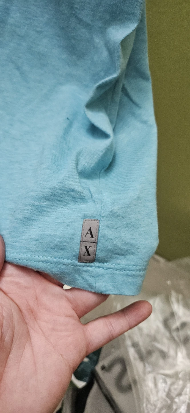 AX Armani Exchange Men's Polo Shirt XXL Teal - photo 5